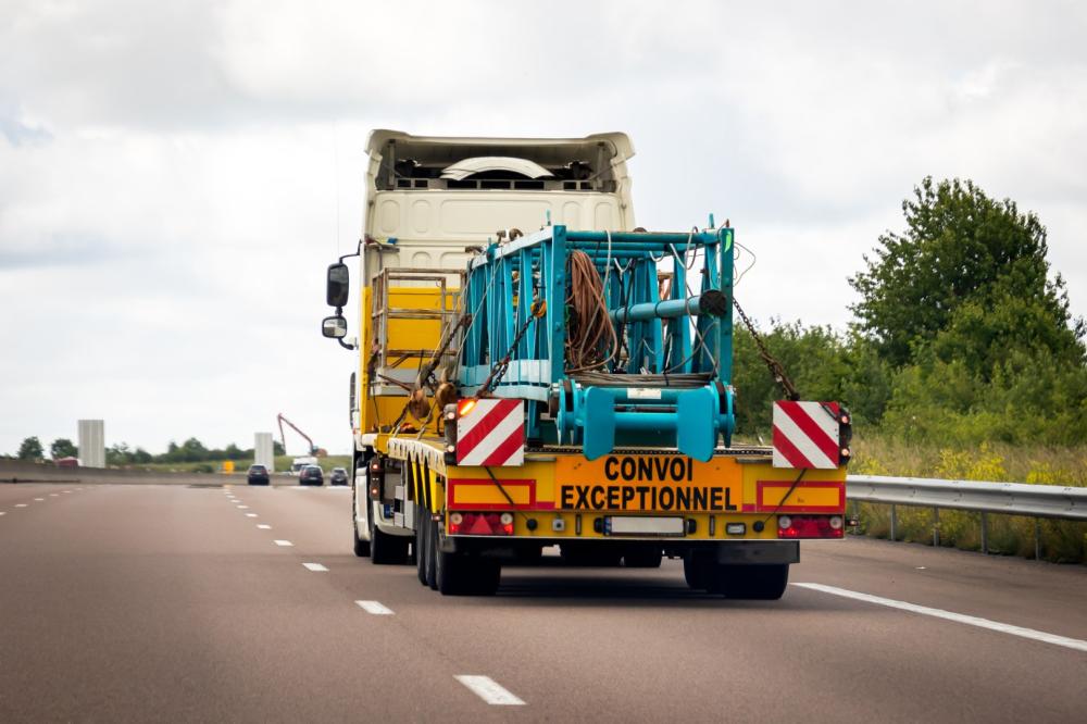 Convoi exceptionnel à Gétigné